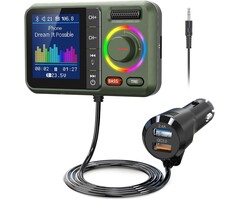 Bluetooth 5.0 FM-Transmitter fürs Auto - jetzt bis zu 31% Rabatt sichern