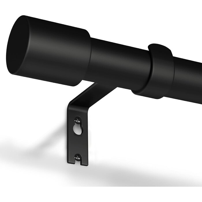 Verstellbare Gardinenstange 76-380 cm | Weiß | bis zu 27% reduziert
