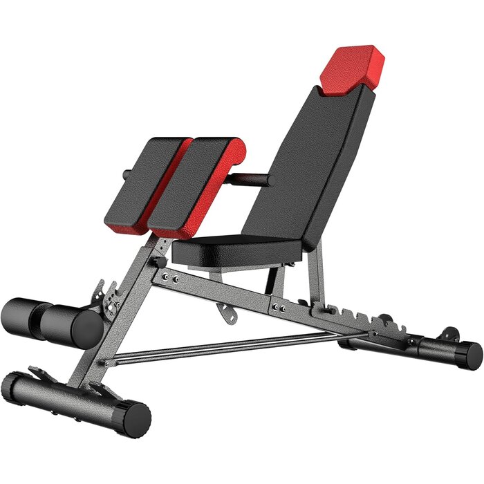 Multifunktionale Trainingsbank - 8-fach verstellbar - bis zu 30% Rabatt
