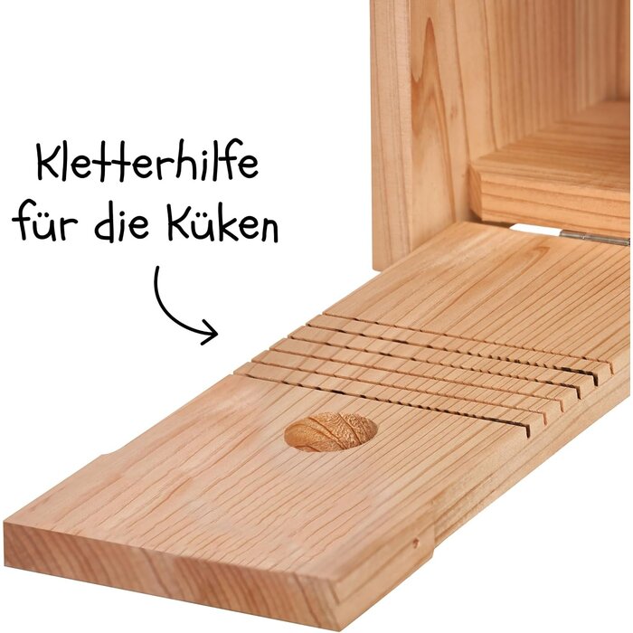 Nistkasten mit Kamerahalterung - Massivholz - Blau - bis zu 34% Rabatt