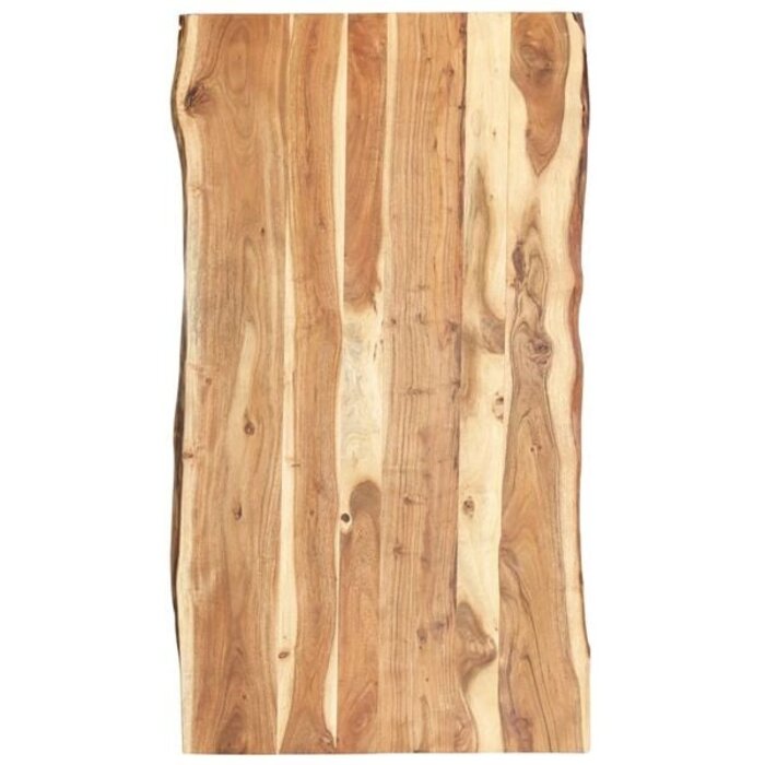 Vidaxl Massive Akazienholz Tischplatte 118x60cm mit Naturkante - bis zu 35% Rabatt