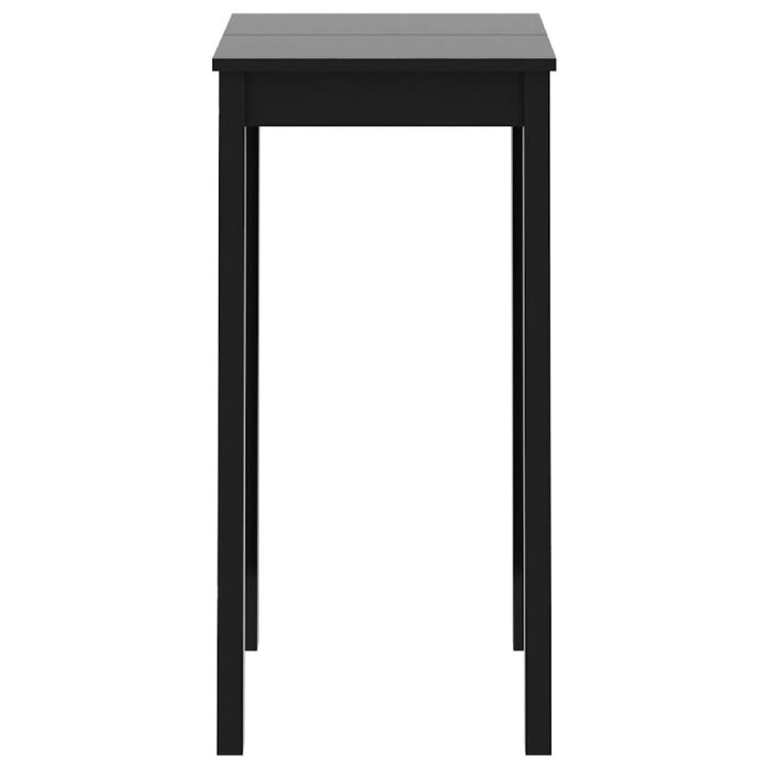 Vidaxl Moderner Bartisch 55 x 55 cm in Schwarz - Jetzt bis zu 34% günstiger