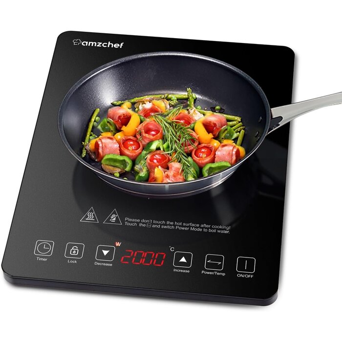 Tragbare Induktionskochplatte 2000W - Sparen Sie jetzt bis zu 34% im Outlet