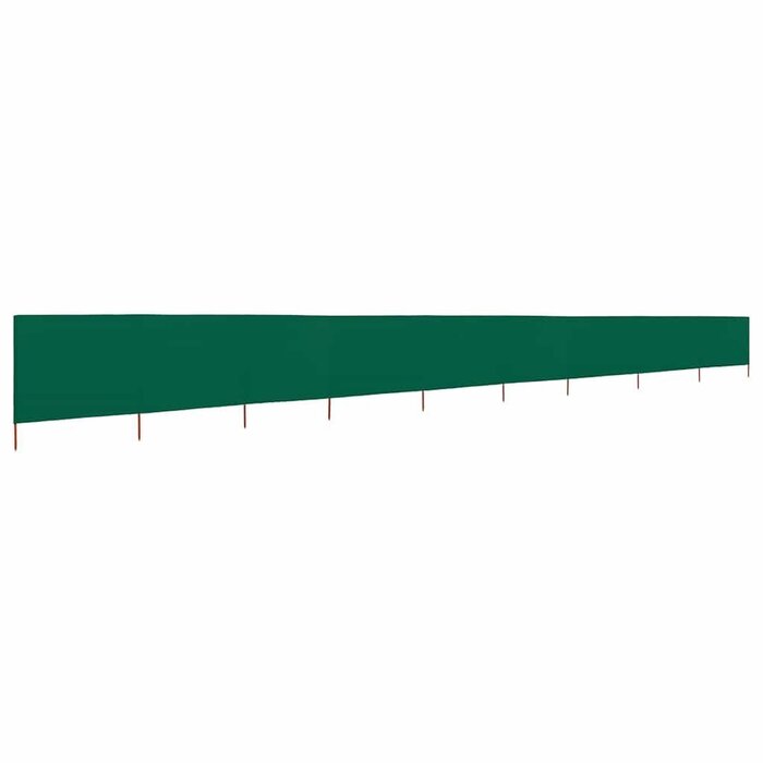 Vidaxl 9-Panelen Windschutz 1200x160cm - Grün - bis zu 64% Rabatt sparen