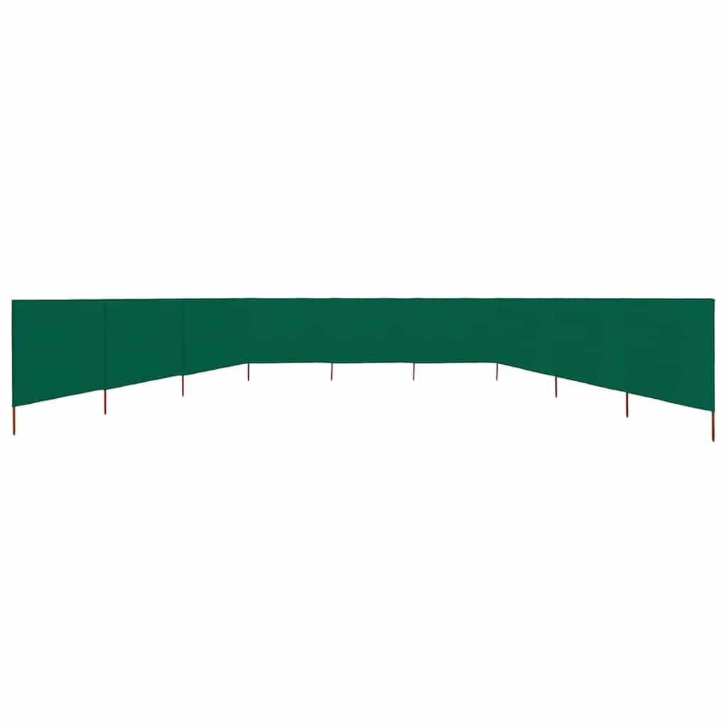Vidaxl 9-Panelen Windschutz 1200x160cm - Grün - bis zu 64% Rabatt sparen