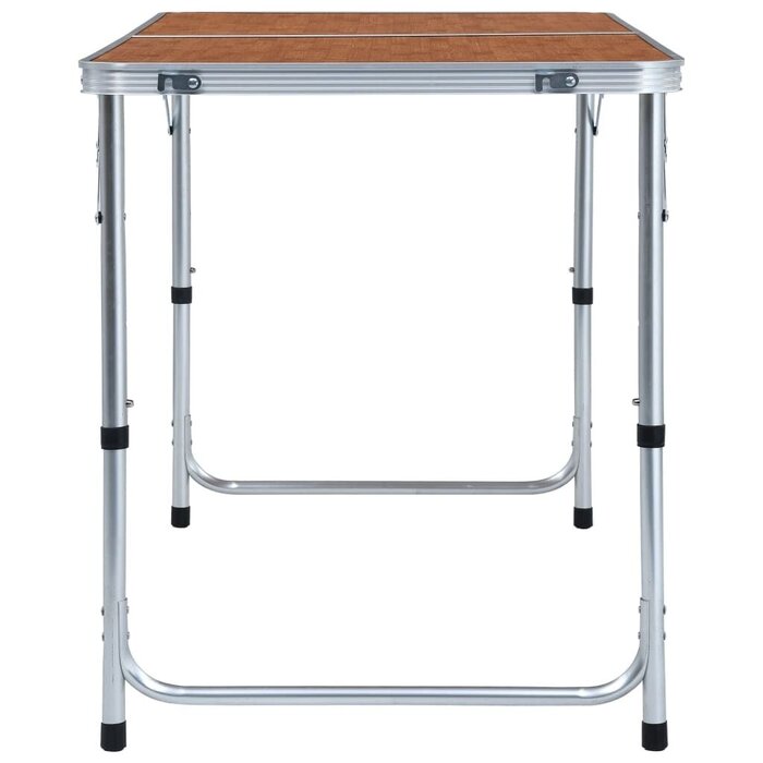 Vidaxl Klappbarer Campingtisch 120 x 60 cm - Höhenverstellbar - Sparen Sie bis zu 33%