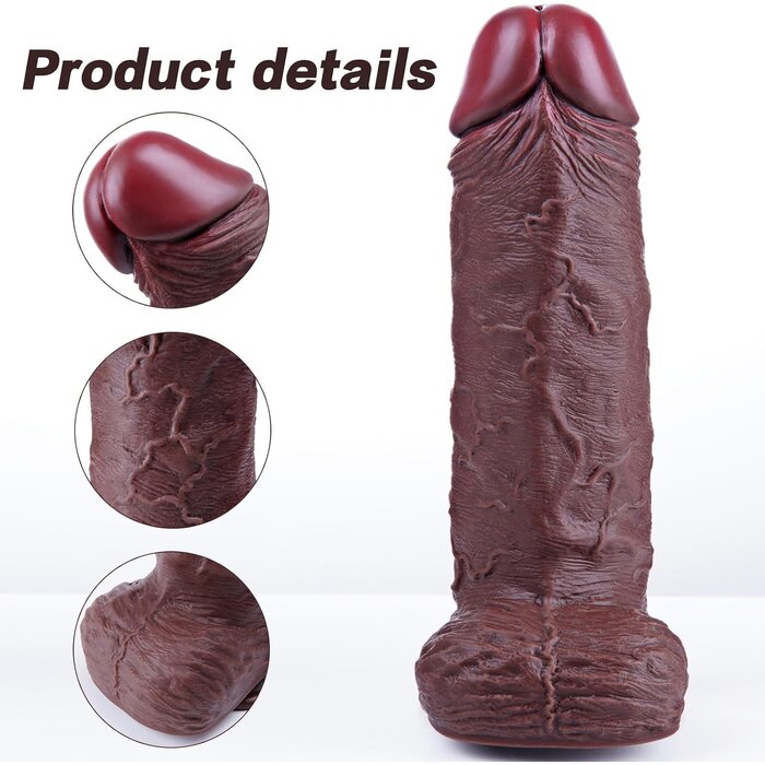 XXXL Realistischer Silikondildo 34 cm - Jetzt bis zu 33% günstiger