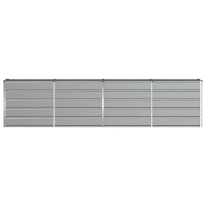 Vidaxl Design-Pflanzkübel Stahl Lichtgrau 160x40x75 cm - bis zu 34% Rabatt