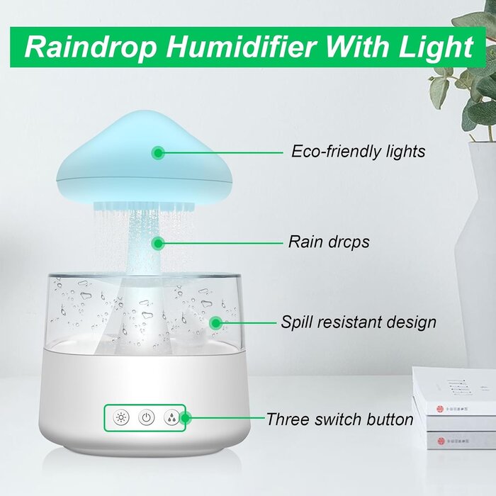 Regenwolken-Luftbefeuchter & Aroma-Diffuser - Jetzt bis zu 28% Rabatt sparen