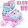 Kinderskeelers mit leuchtenden Rollen & Set - Pink (XS 23-26) - bis zu 33% Rabatt