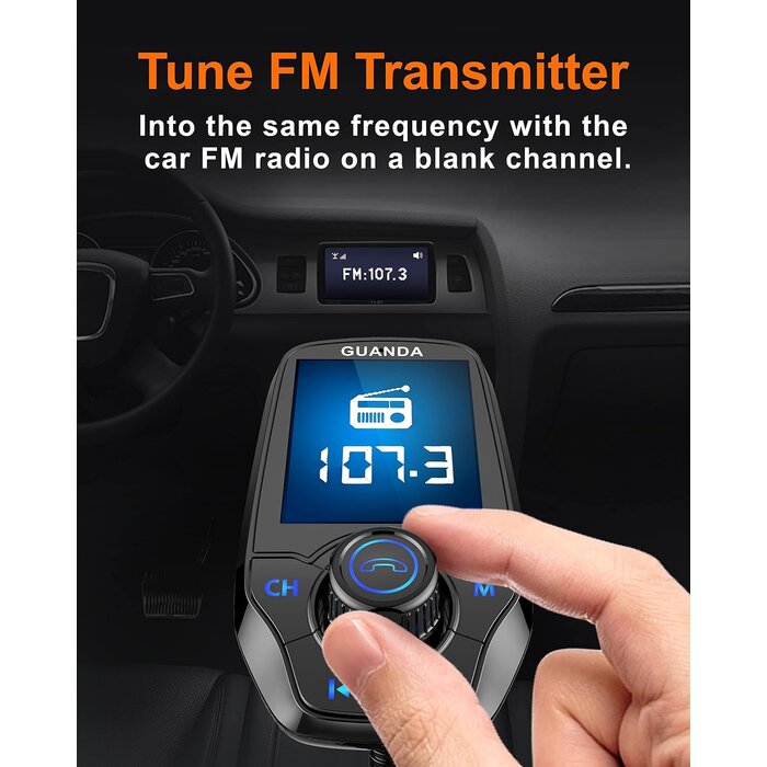 FM-Transmitter mit Farbdisplay & Bluetooth - Bis zu 33% günstiger
