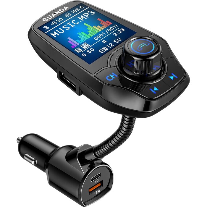 FM-Transmitter mit Farbdisplay & Bluetooth - Bis zu 33% günstiger