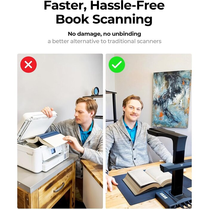 Hochauflösender 38 MP A3-Dokumentenscanner - Sparen Sie bis zu 35% im Outlet