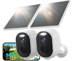 2K 4MP WLAN Überwachungskamera mit Solarpanel - Outlet bis zu 33% reduziert