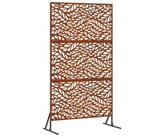 Vidaxl Sichtschutzwand Stahl Grau 100x50x180cm - jetzt bis zu 46% Rabatt sichern