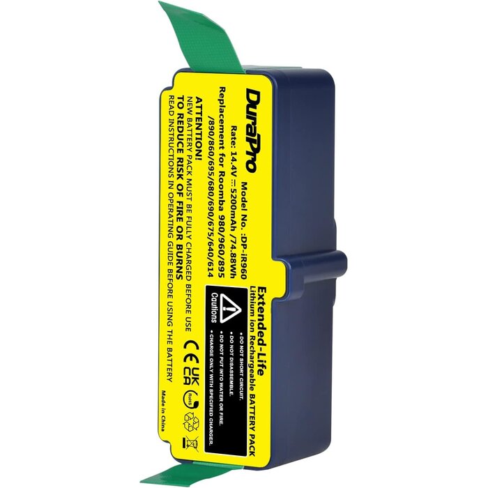 Ersatzakku für Saugroboter 14,4V 5200mAh - Kompatibel, langlebig - bis zu 33% Rabatt