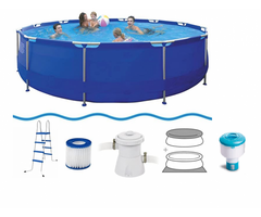 Viking Choice Großer Aufstellpool 450 x 90 cm - Komplettset - Jetzt bis zu 57% sparen