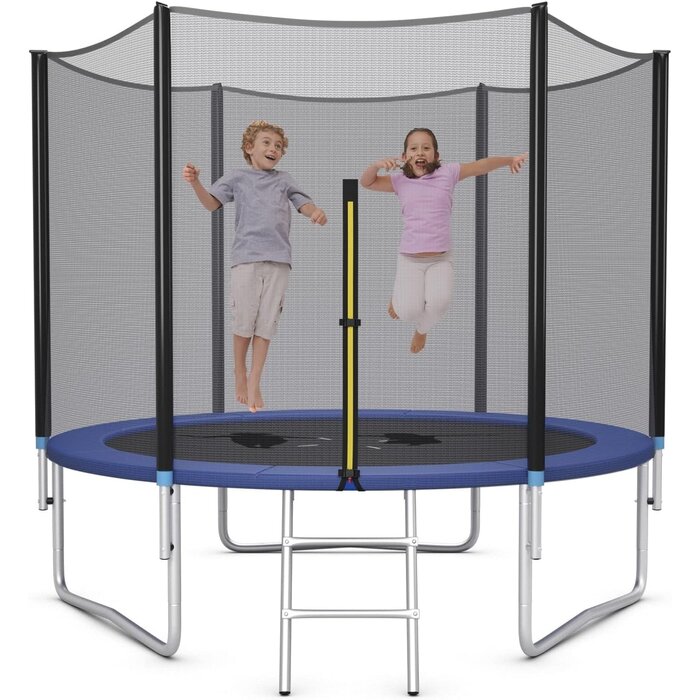 Viking Choice Sicherheitsnetz für 180 cm Trampolin, 6 Stangen, Außenmontage - bis zu 32% Rabatt