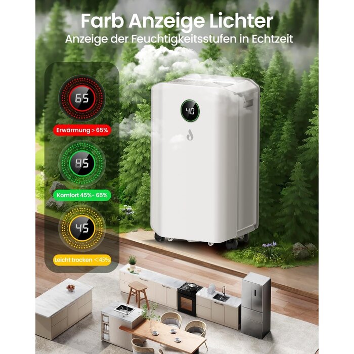 Luftentfeuchter 20l/Tag für 50m² - Outlet-Angebot: bis zu 29% sparen