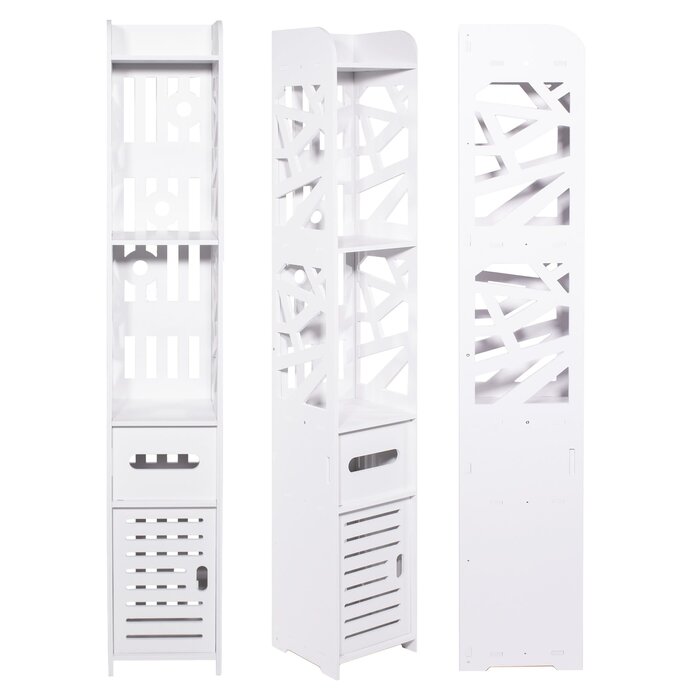 Viking Choice Schmaler Badschrank 120 cm - Kompakt & Platzsparend - bis zu 36% Rabatt