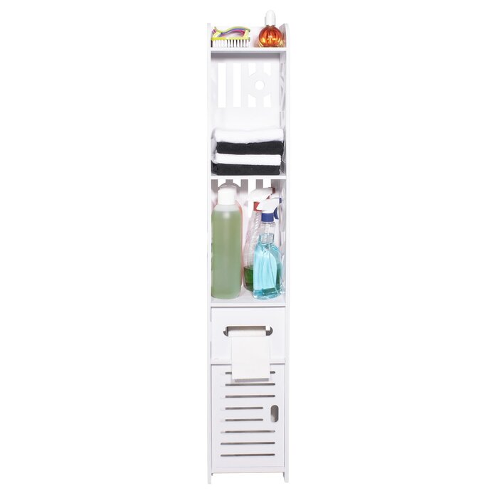 Viking Choice Schmaler Badschrank 120 cm - Kompakt & Platzsparend - bis zu 36% Rabatt