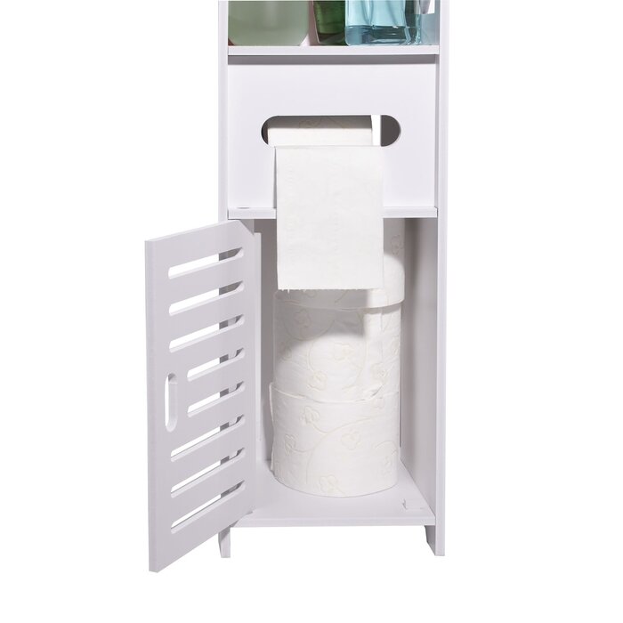 Viking Choice Schmaler Badschrank 120 cm - Kompakt & Platzsparend - bis zu 36% Rabatt