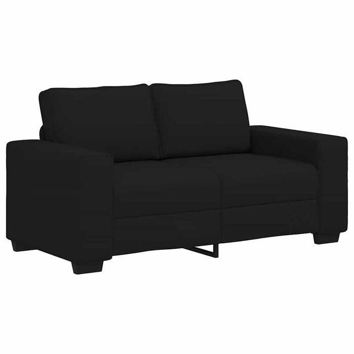 Vidaxl Stilvolles 2-Sitzer Sofa 120 cm Schwarz - Outlet bis zu 35% reduziert