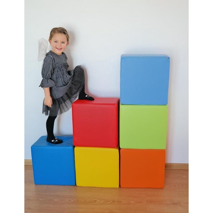 Viking Choice Schaumstoff-Spielbausteine 6er-Set - Bunte Bausteine bis zu 35% günstiger