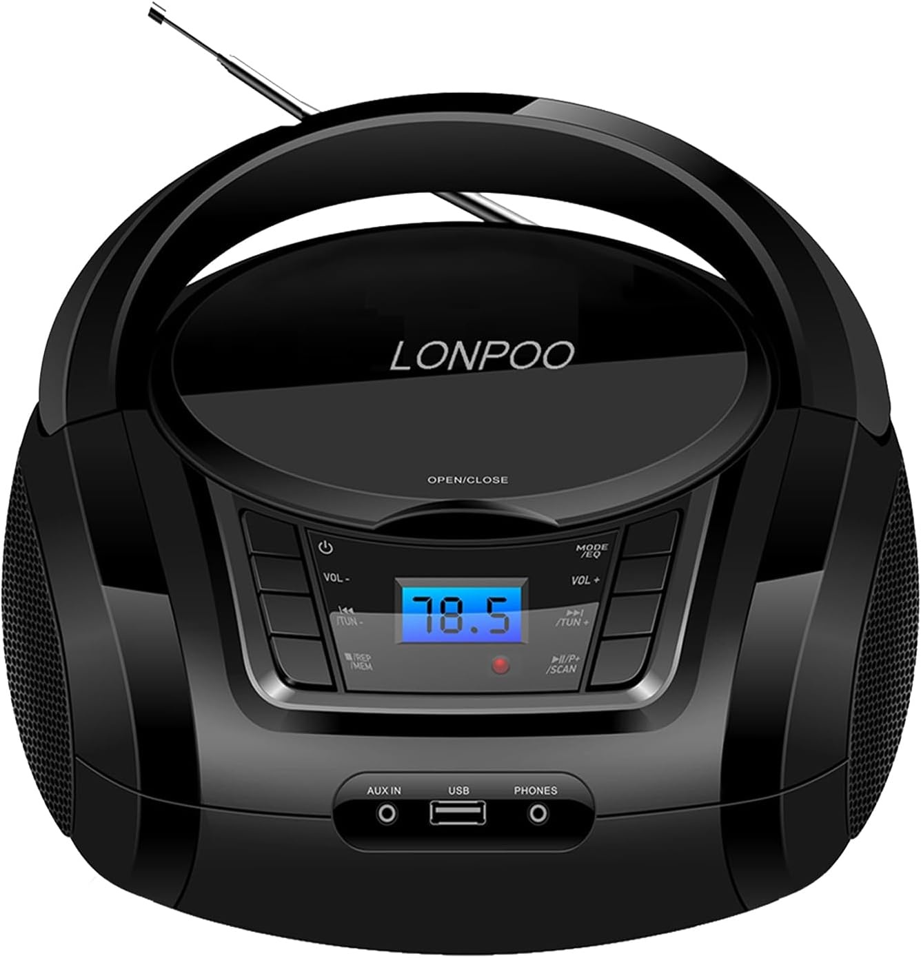 Tragbarer CD-Player & FM-Radio mit Bluetooth - Jetzt bis zu 29% Rabatt