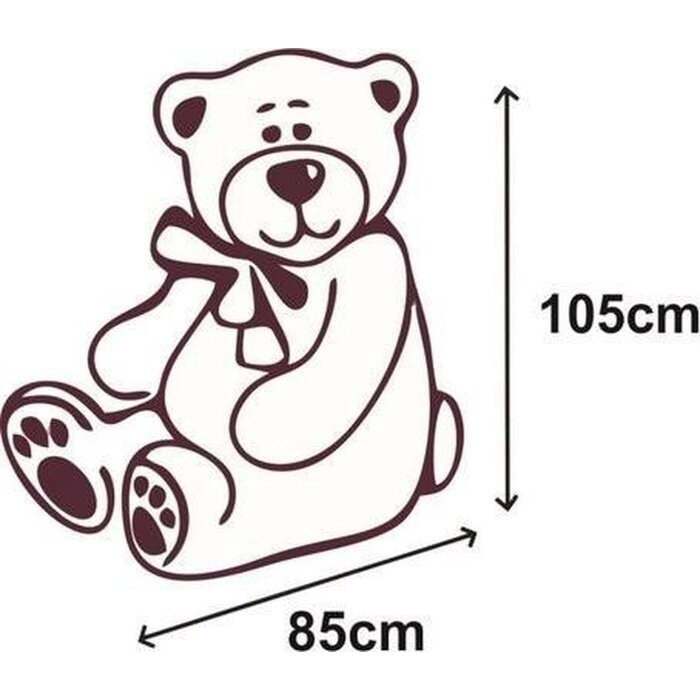 Viking Choice Großer Kuschelbär 190 cm Rosa - Teddybär mit Stickerei - bis zu 24% Rabatt