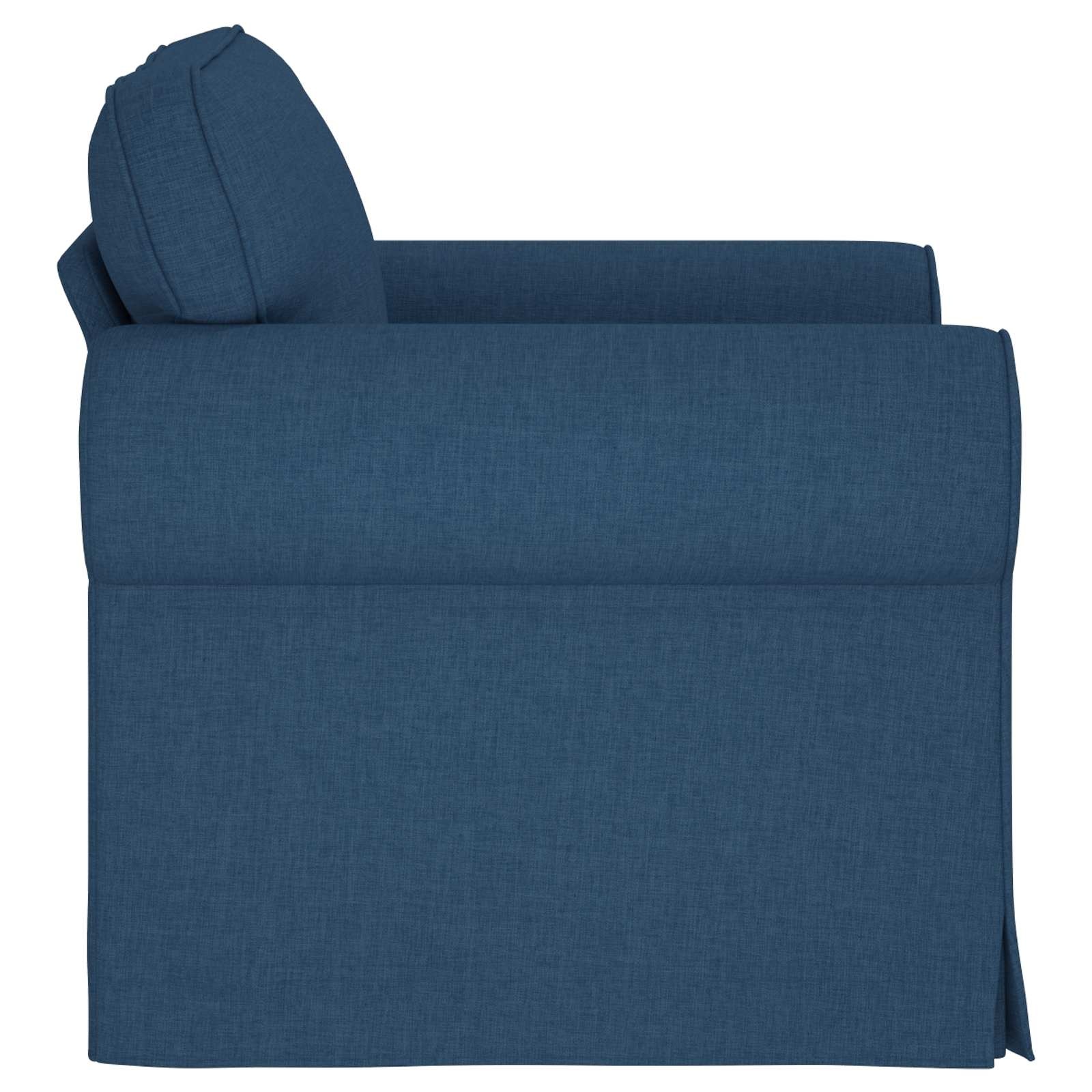 Vidaxl Modernes Sofa 60 cm in Blau - Robuster Metallrahmen - bis zu 35% Rabatt