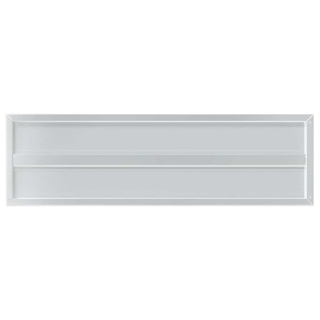 Vidaxl 2er Set Edelstahl Wandregale 100x30 cm - Silber - bis zu 34% sparen