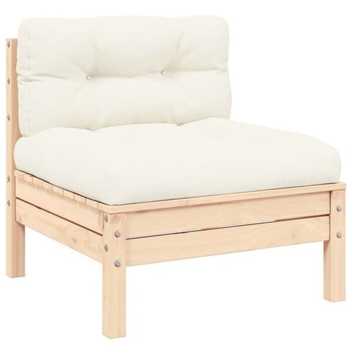 Vidaxl 3-teiliges Kiefernholz Lounge-Set | Jetzt bis zu 14% Rabatt sichern