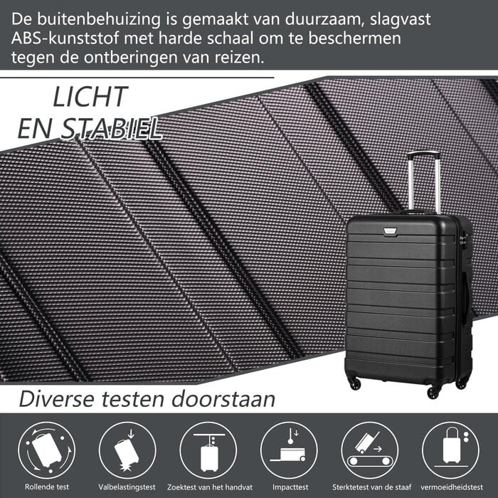 Mittelgroßer Hartschalen-Koffer, 60L, Spinellrot - Outlet bis zu 29% reduziert