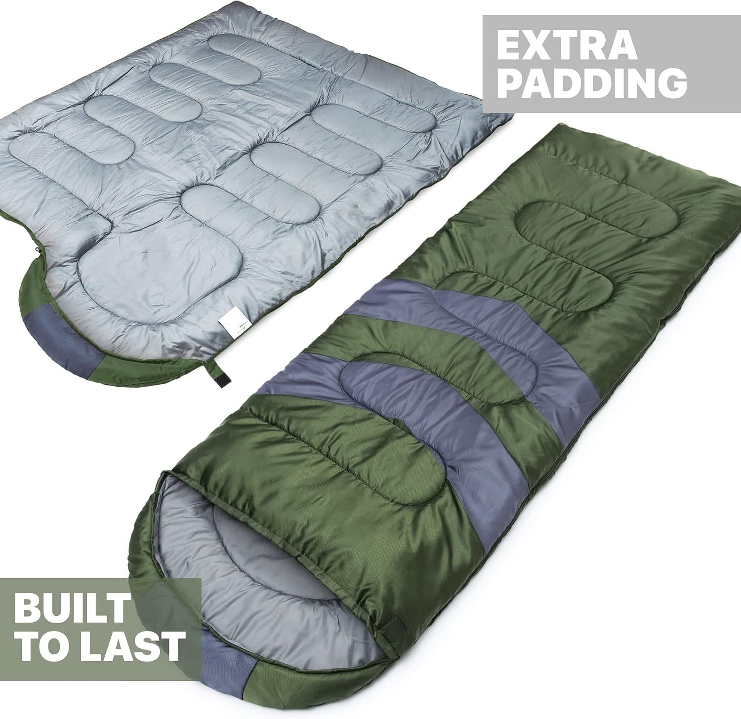 3-Jahreszeiten Schlafsack bis 32% günstiger - Ideal für Camping & Wandern