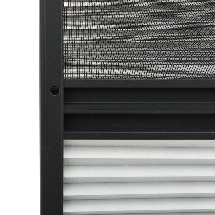 Vidaxl Plissee-Insektenschutz mit Verdunkelung 80x120 cm - Sparen Sie bis zu 33%