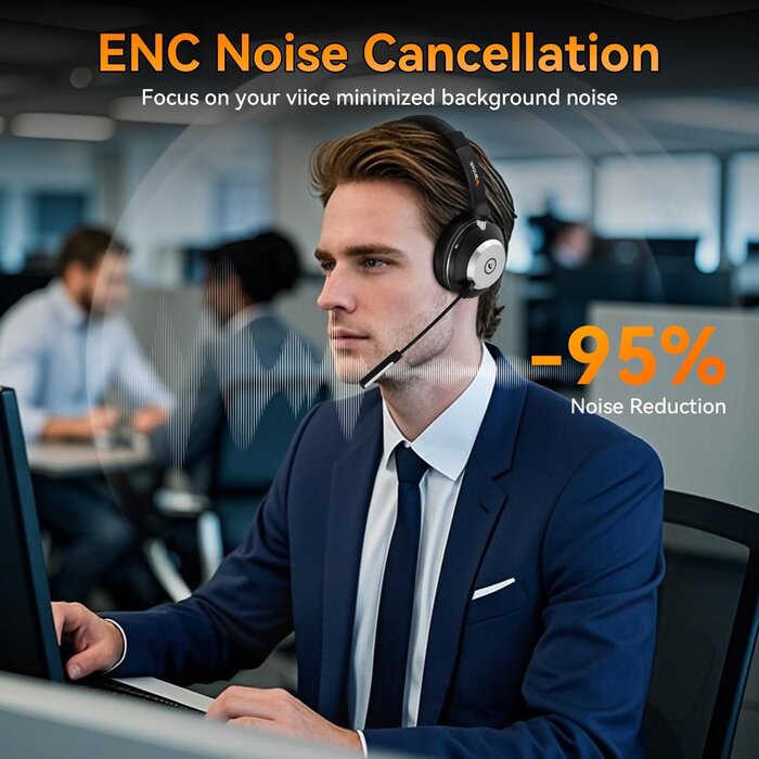 Kabelloses KI-Headset für Büro & Homeoffice - Jetzt bis zu 33% günstiger!