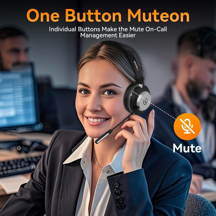 Kabelloses KI-Headset für Büro & Homeoffice - Jetzt bis zu 33% günstiger!