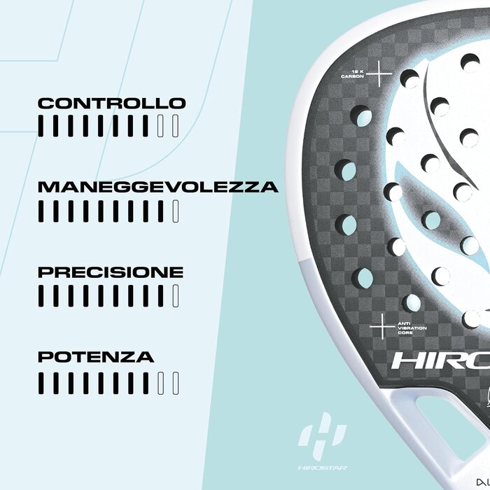 Profi Padel-Schläger Diamant 12K Carbon - bis zu 30% Rabatt