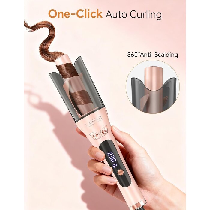 Automatischer Lockenstab 25 mm - Bis zu 33% Rabatt auf Retouren