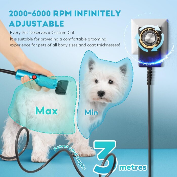 Hundeschermaschine 280W - Profi-Fellpflege mit bis zu 34% Rabatt im Outlet
