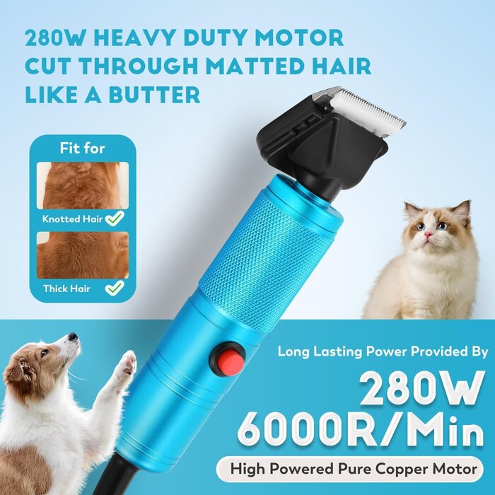 Hundeschermaschine 280W - Profi-Fellpflege mit bis zu 34% Rabatt im Outlet