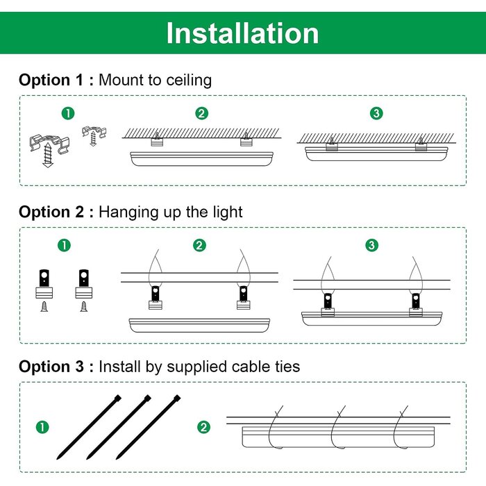 LED-Pflanzenlampe T8 Vollspektrum 60 cm 4er-Set - jetzt bis zu 33% sparen