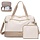 Damen Duffle Bag 30L Beige - Reisetasche & Sporttasche - bis zu 33% reduziert