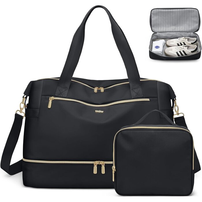 Damen Duffle Bag 30L Beige - Reisetasche & Sporttasche - bis zu 33% reduziert
