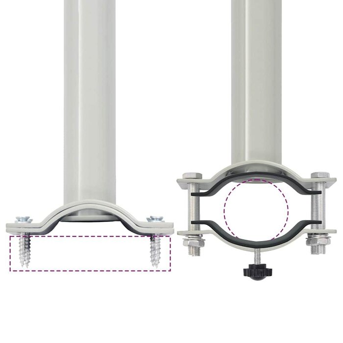 Vidaxl Ausziehbare Seitenmarkise 80x300 cm Grau - Bis zu 33% Rabatt im Outlet