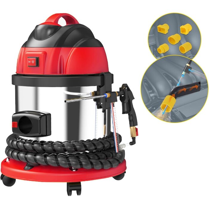 Walnussgranulat-Motorreiniger 1200W inkl. 23 Adapter - bis zu 35% Rabatt