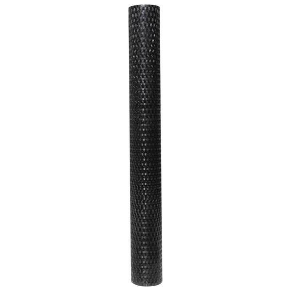Vidaxl Balkonsichtschutz 600x80 cm Polyrattan Schwarz - bis zu 34% sparen