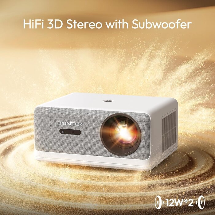 Full HD Heimkino-Projektor mit WiFi 6 & Android - bis zu 35% Rabatt
