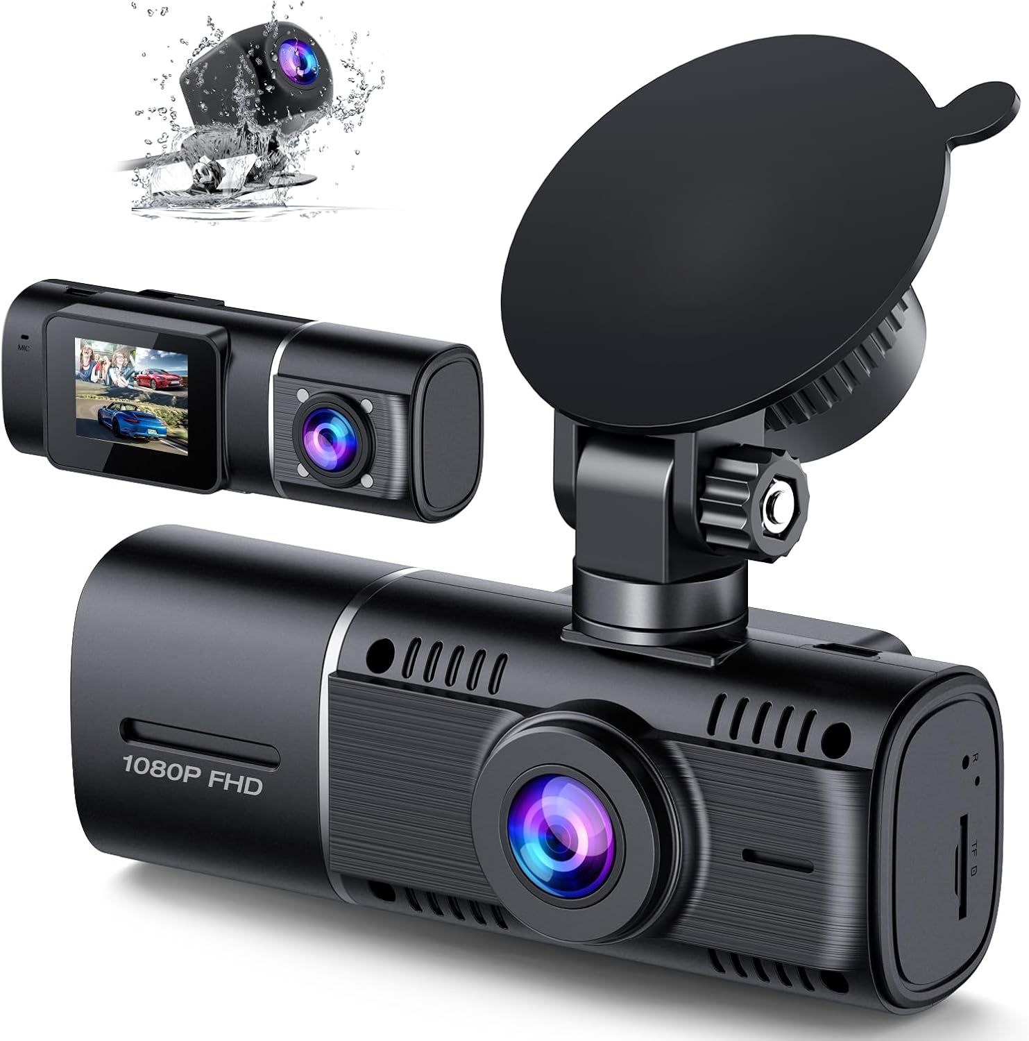 3-Kanal Dashcam mit Infrarot & 64GB Karte - Jetzt bis zu 33% Rabatt